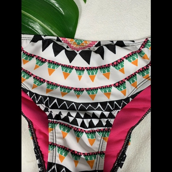 NWT $32 Bikini Lab Empire Fun Skimpy Hipster Bikini Bottoms [ SZ Large‎ ] - Picture 5 of 8